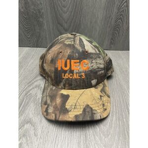 IUEC Local 3 Elevator Constructors Camouflage Baseball Cap Hat American